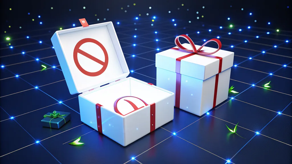 Bonus gifts and a restriction symbol illustrating repeat-claim rules