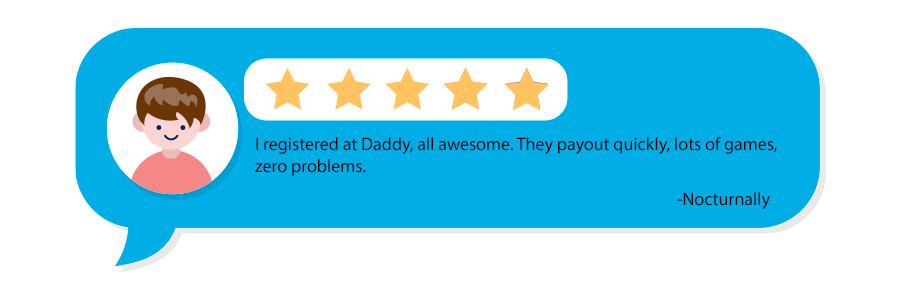 Player Reviews on Daddy Casino