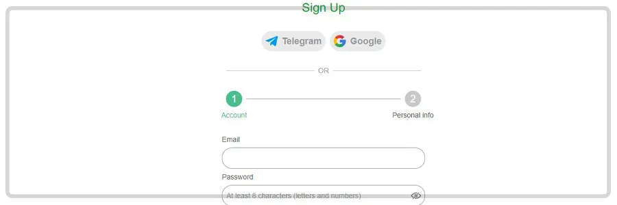 Casino-X Registration Process