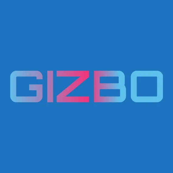 Screenshot der Anmeldemaske und Lobby des Gizbo-Kasinos