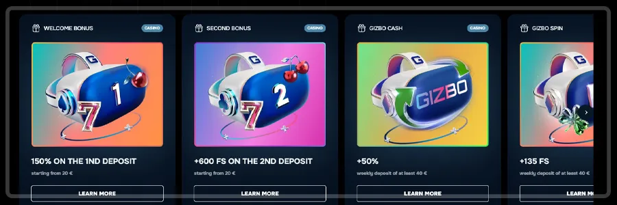 Bonuses And VIP System