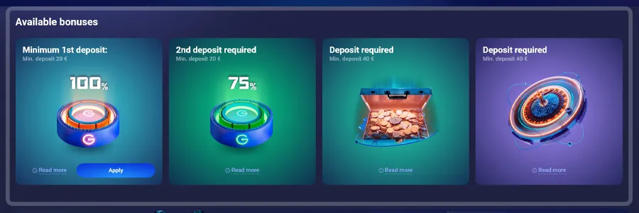 Bonuses And VIP System